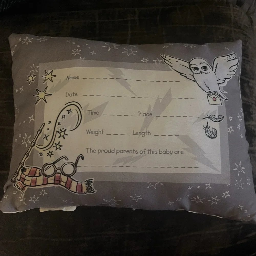 Harry Potter Dobby Teether Plush Toy Crinkle Cloth & Pillow for Newborn